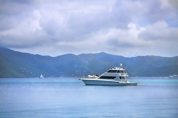 Fishing boat in the tropics