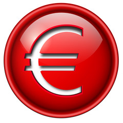Euro icon, button.
