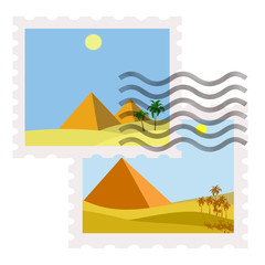 egypt postage stamps