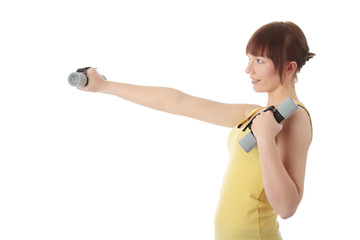 Naklejka premium Fitness