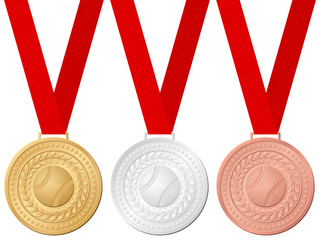 medals baseball
