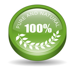 3D Pure & Natural Button