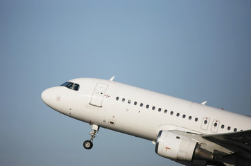 airliner taking off