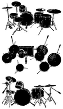 Drums Vector 01
