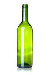 Empty wine bottle