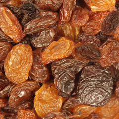 Raisins abstract background