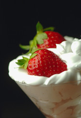 Fragole e panna