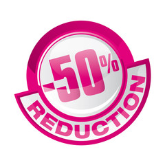 icone / bouton soldes 50%