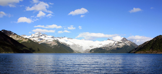Garibaldi Lake In Coast Mountains, Canada