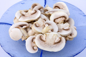 Funghi Champignons Affettati
