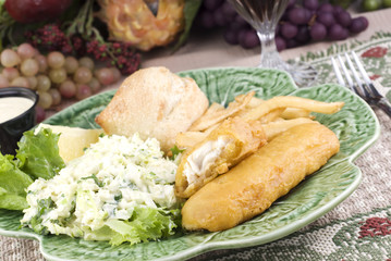 Fish and Chips Dinner