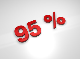 95 Prozent