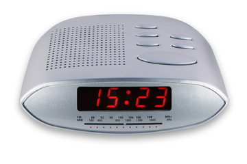 Isolated digital  clock