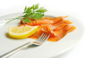 Salmón ahumado