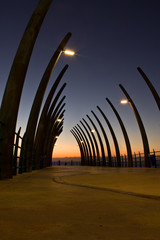 Umhlanga Pier sunrise