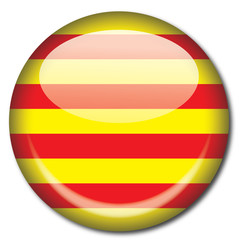 Chapa bandera Cataluña