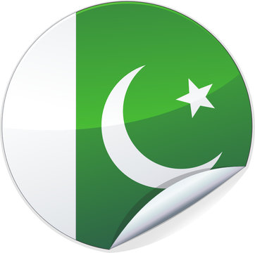 Sticker pakistanais (détouré)