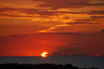 Alcudia puesta de sol