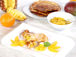 Fruchtige Pfannkuchen