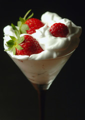 Fragole e panna