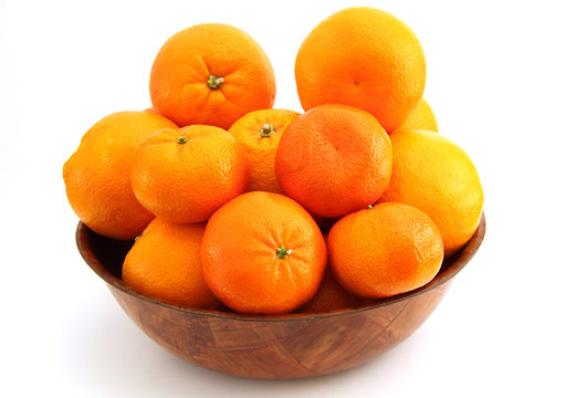 Cesto arance e mandarini