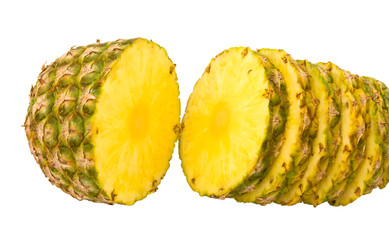 pineapple cut into slices