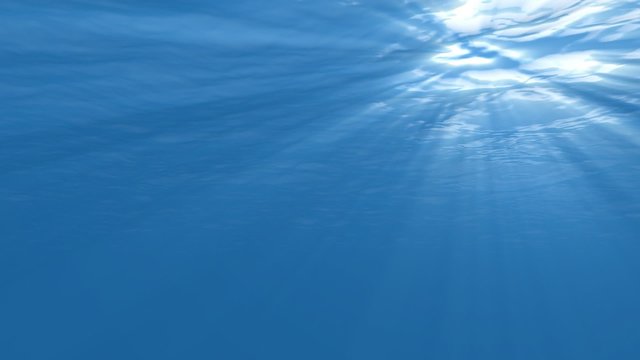 underwater scene seamless loop