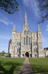 Fototapeta na wymiar Katedra w Salisbury