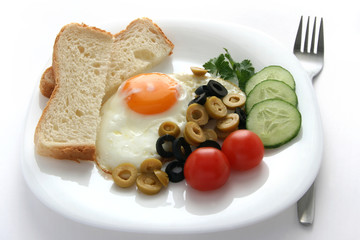 fried eggs