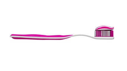 brosse à dents et dentifrice