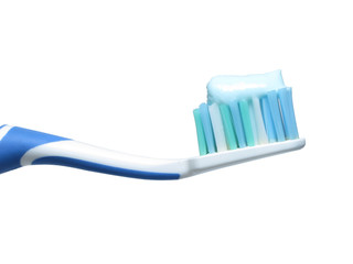 Toothbrush with toothpaste