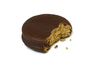 One chocolate fruitcake