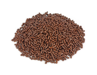 Chocolate sprinkles for ice cream