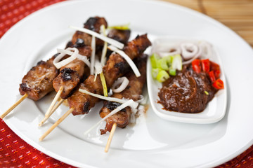 Pork satay