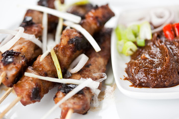 Pork satay