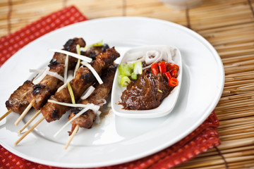 Pork satay