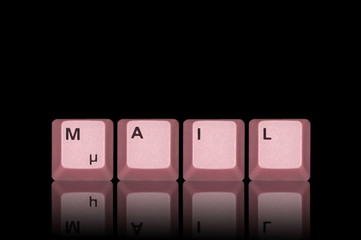 E-Mail rot gespiegelt