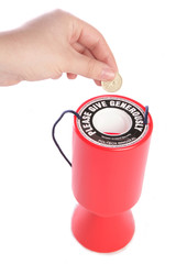 Giving to charity