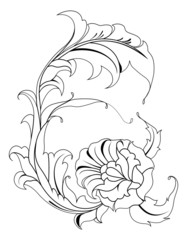 Obraz premium floral elements for design