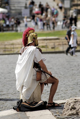 Centurione al Colosseo,Roma