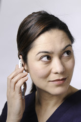 Women talking on Cell phone