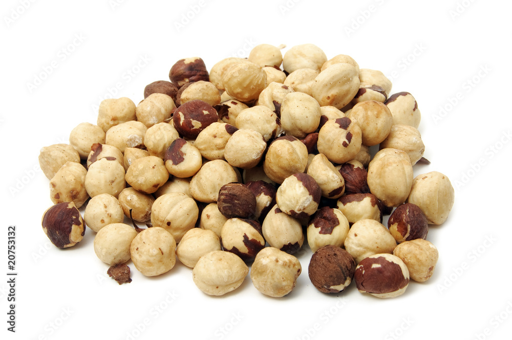 Canvas Prints toasted hazelnuts