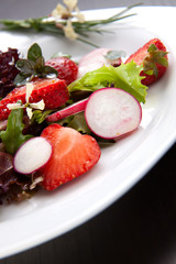Radish Strawberry salad