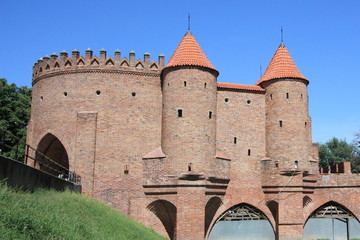 Warsaw: Barbican medieval city wall