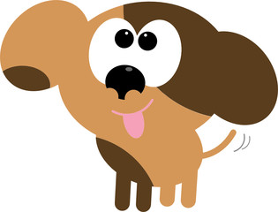 Puppy Dog vector illustration