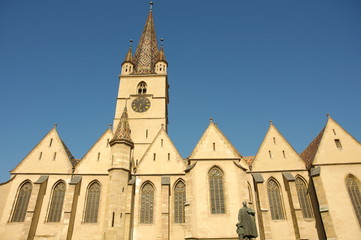 Fototapeta na wymiar The Lutheran Cathedral of Saint Mary