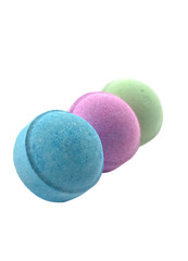 Three bath bombs