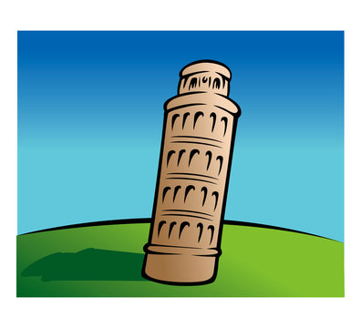 leaning tower of Pisa