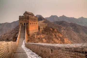 Afwasbaar Fotobehang China Grote muur van China