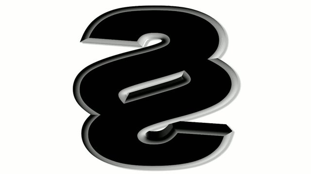 3D Zeichen